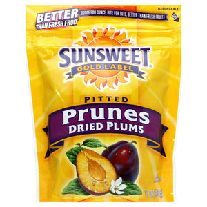 SUNSWEET PRUNES DRIED PLUMS 227GM