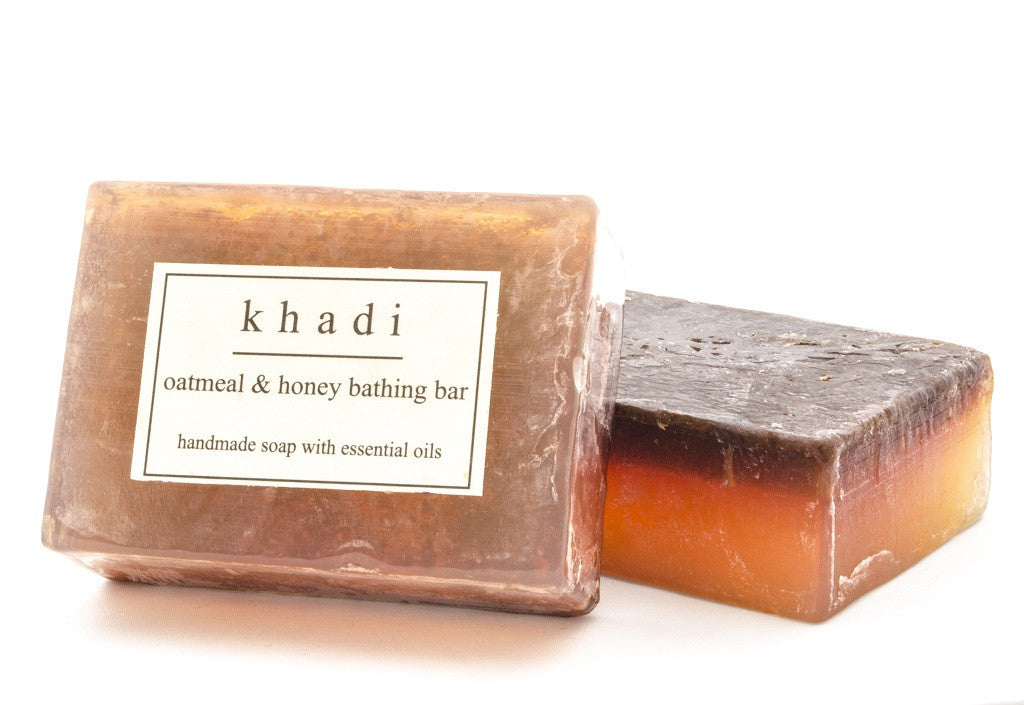 KHADI OATMEAL & HONEY BATHING BAR