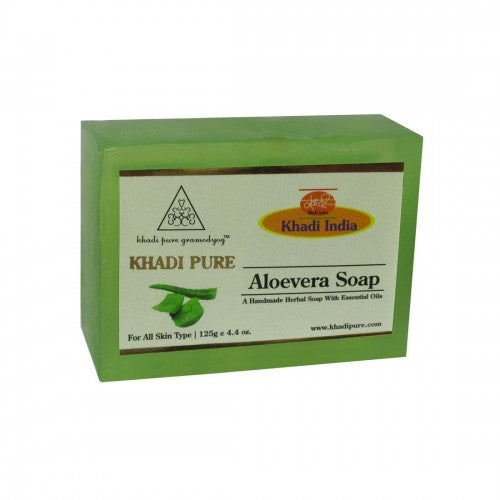 Khadi Pure Aloevera Soap 125gm.