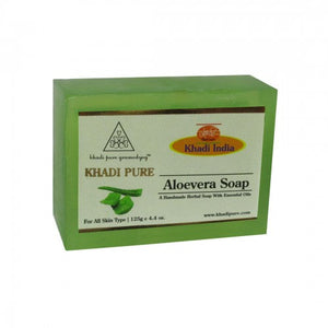 Khadi Pure Aloevera Soap 125gm.