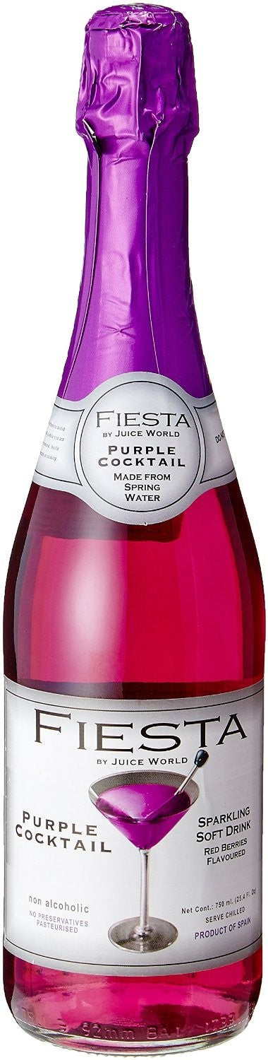 Fiesta Purple Cocktail Red Berries Flavoured Soft Drink 750ml