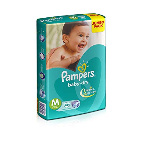 Pampers Diappar Medium 66S