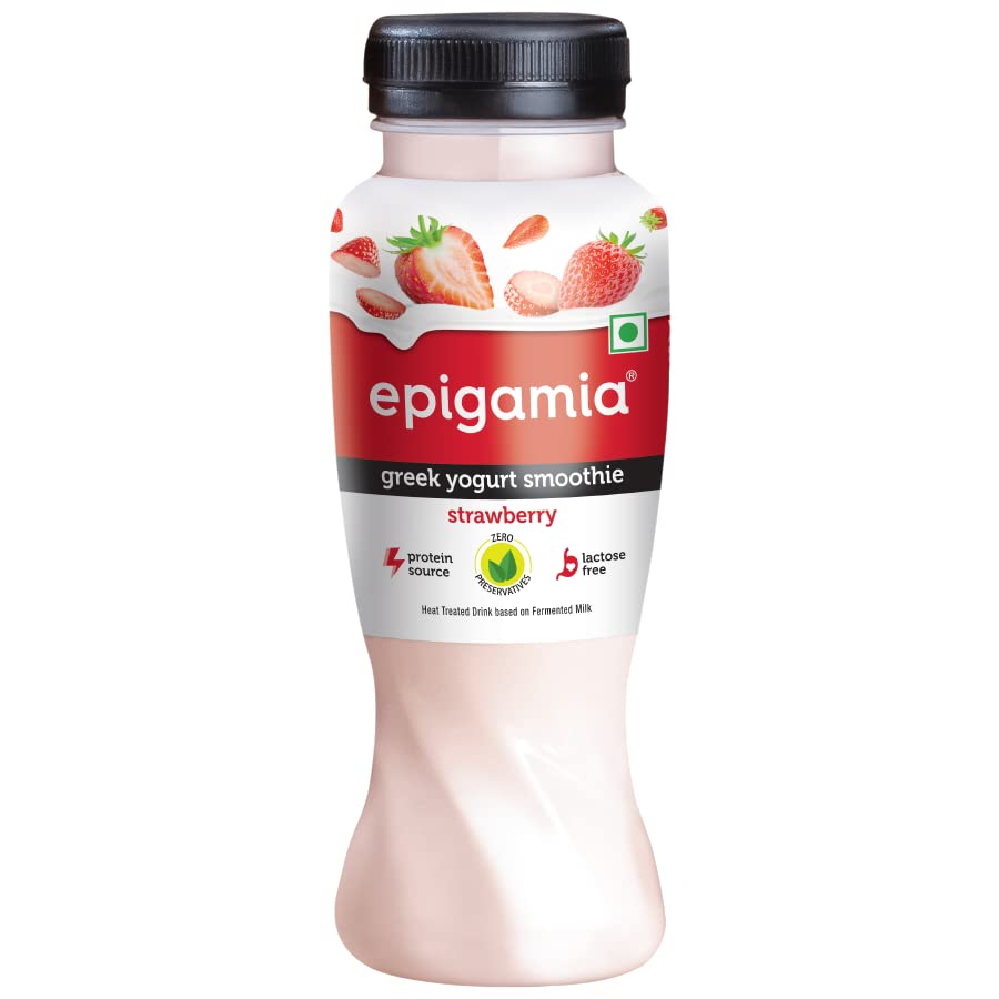 Epigamia Greek Yogurt Smoothie Strawberry 200ml