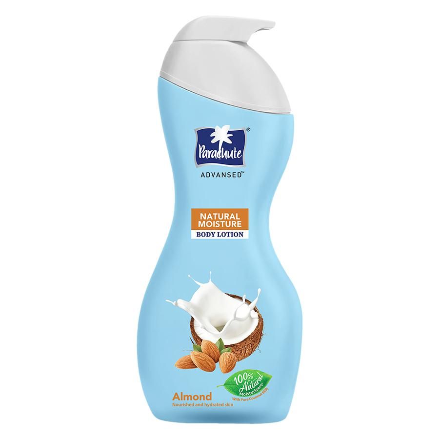 parachute advansed almond natural moisture body lotion 400 ml buy 1 get 1