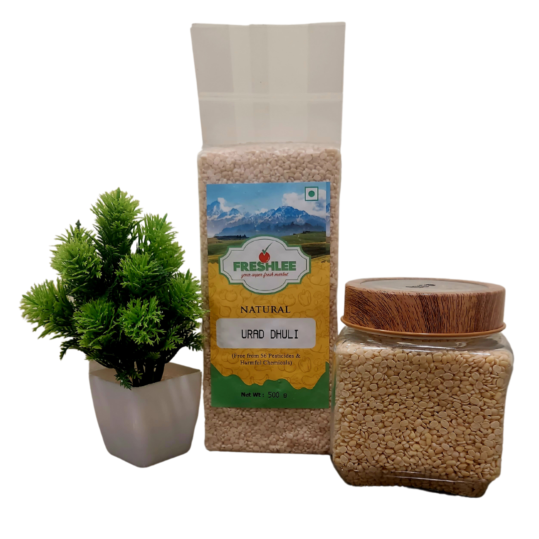 Freshlee Natural Urad Dhuli 500 Gm