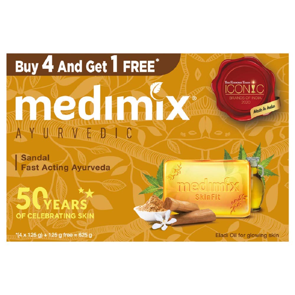 Medimix Ayurvedic sandal with eladi oil (4N*75gm)