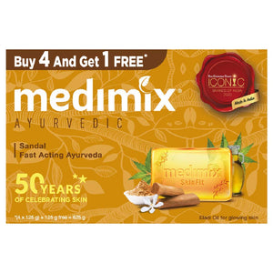 Medimix Ayurvedic sandal with eladi oil (4N*75gm)