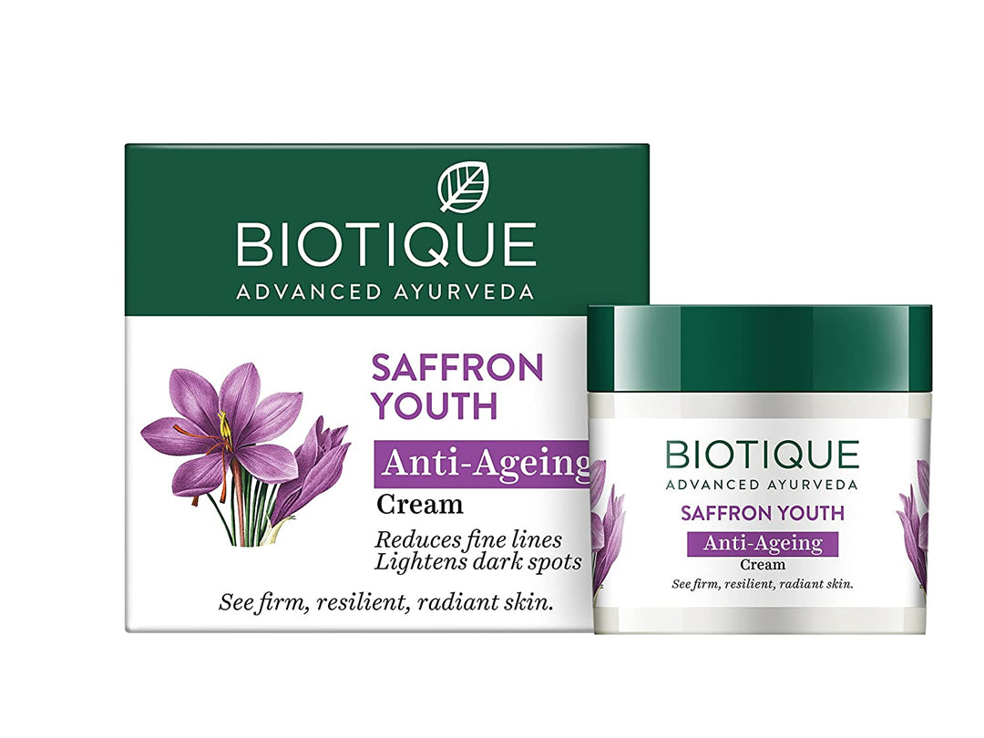 Biotique Saffron Youth Anti Ageing Cream 50 ml