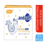 Andaah Natural +VitaD 25Pcs