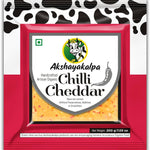 Akshayakalpa Organic chilli Cheddar Cheese 200 gm