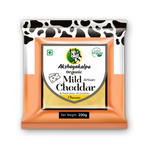 Akshayakalpa Organic Mild Cheddar Cheese 200 gm