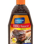 American Garden Honey Bbq Sauce  510gm