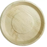 Areca Disposable Green Solutions  Round Plates  10 In