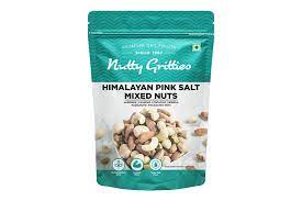 Nutty gritties Himalayan Pink Salt Mixed Nuts 200gm