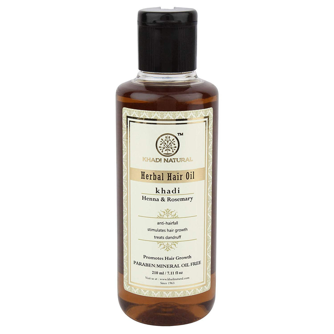 Khadi Herbal Hair Oil Rosemary&Henna 210ml