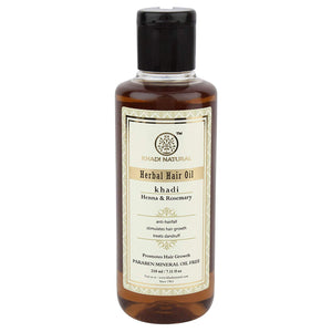 Khadi Herbal Hair Oil Rosemary&Henna 210ml