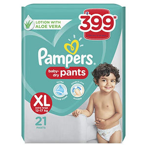 Pampers Baby Dry Pants 12-17kg Extra Large 21 Pants