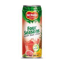 Del Monte Four Seasons Mixed Fruit Drink Can 240ml