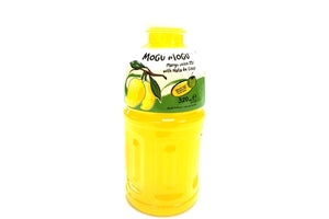 MOGU MOGU MANGO JUICE WITH NATA DE COCO- 320ML