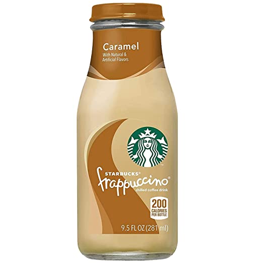 Starbucks Frappuccino Caramel Chilled Coffe Drink 281ml Imp