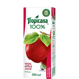 Tropicana 100% Apple Juice 200ml