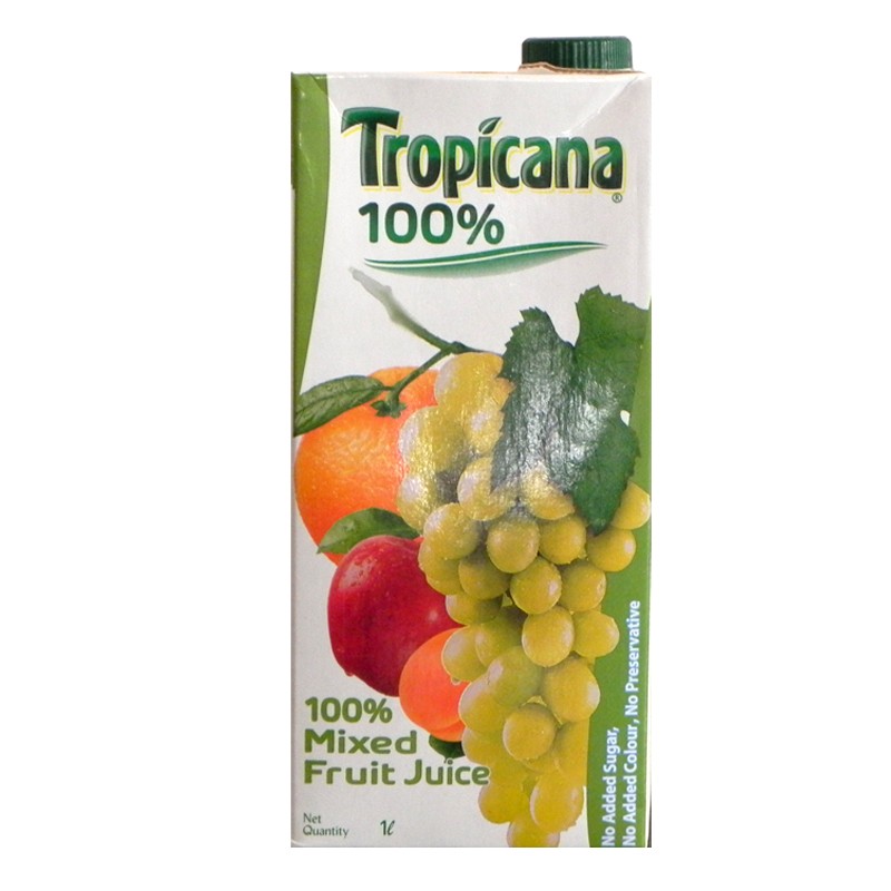 Tropicana 100% Mixed Fruit Juice 200ml