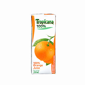 Tropicana 100% Orange Juice 200ml