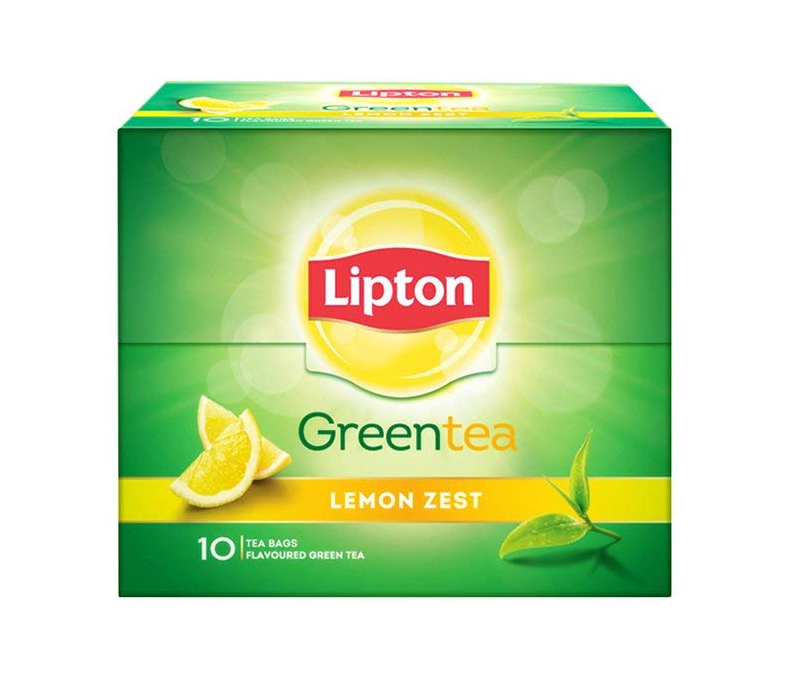 Lipton Green Tea Lemon Zest 10 Tea Bags