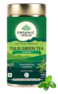 Organic India The Original Tulsi 100gm Tea tin