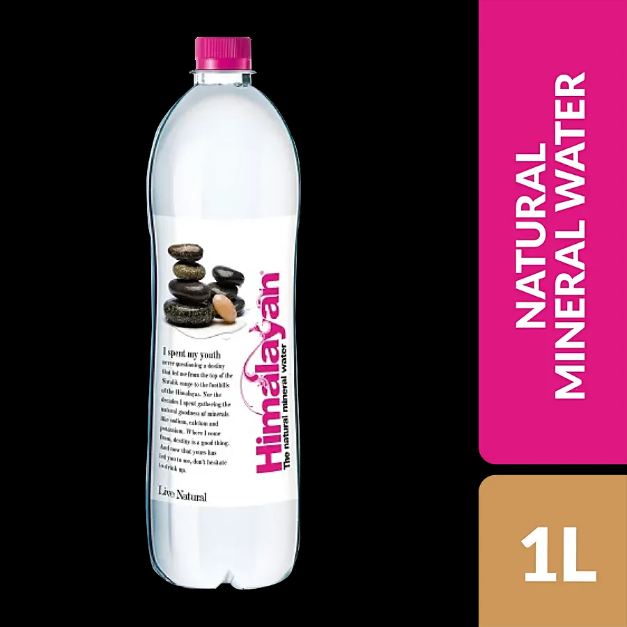 HIMALAYAN NATURAL MINERAL WATER 1LTR