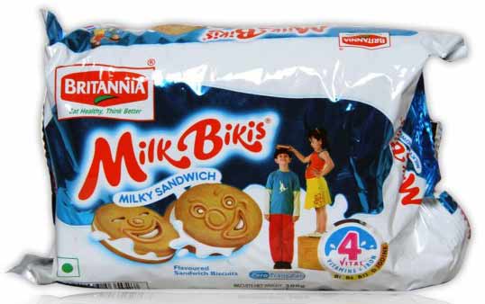 Britannia Milk Bikis Milk Cream 200gm