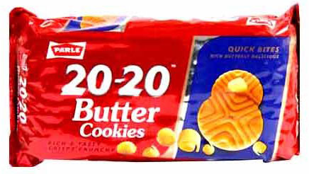 Parle 20-20 Butter Cookies 200gm