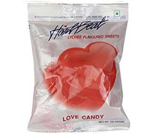 Heart Beat Corazon Lychee Flavoured Mint Love Candy 150gm