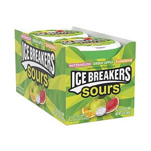 ICE BREAKERS GREEN APPLE WITH WATERMELON - TANGERINE FLAVOR 42GM