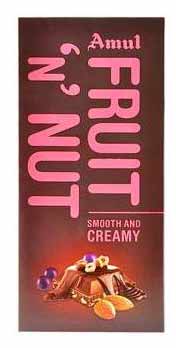 Amul Fruit N Nut Chocolate 40gm