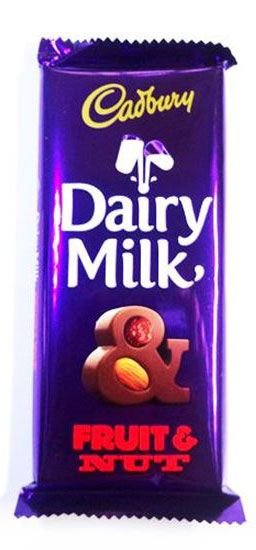 Cadbury Dairy Milk Fruit - Nut 80gm