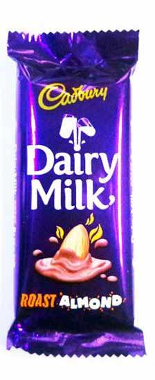 CADBURY DAIRY MILK ROAST ALMOND 40GM