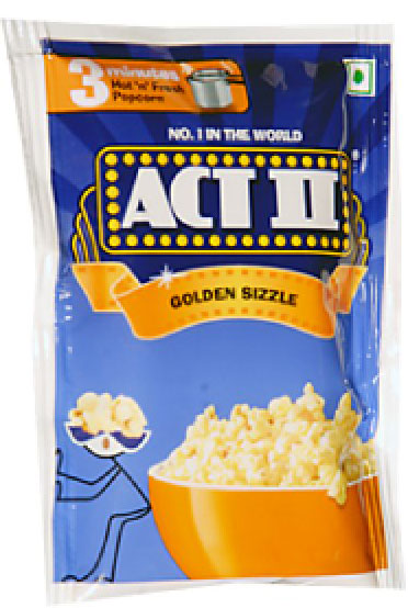 Act II Golden Sizzle 70gm