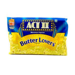 Act II Microwave Popcorn Butter Lover`S Flavour 33gm