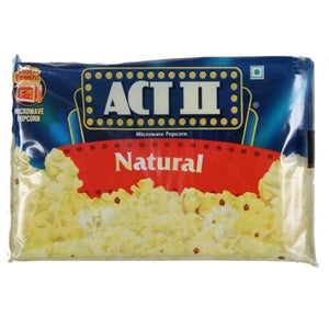 Act II Natural Microwave Popcorn 33gm