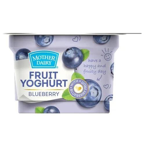 Mother Dairy Fruit Yoghurt BlueBerry 100gm