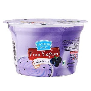 Mother Dairy Fruit Yoghurt BlueBerry 100gm