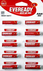 Eveready Red Aaa 1012 Batteries