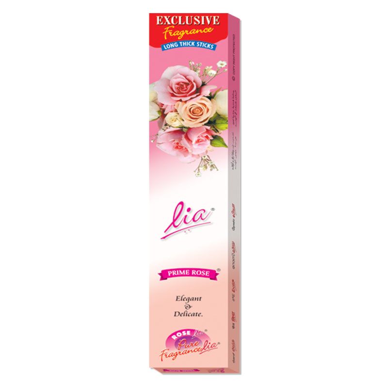 Lia Prime Rose Agarbathies Qty-30 N