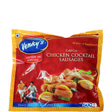 Venkys Chicken Cocktail Sausages 500gm