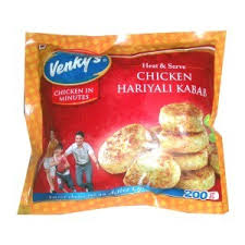 Venkys Chicken Haryali Kabab 500gm