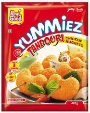 Yummiez Tandoori Chicken Nuggets 400gm