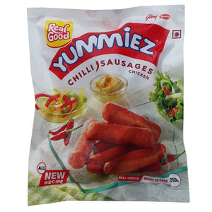 Yummiez Zingy Pepper Chicken Sausages 250gm