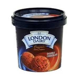 London Dairy Premium Ice Cream Double Chocolate  1Ltl Imp