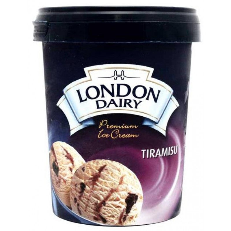 London Dairy Premium Ice Cream Tiramisu 125ml